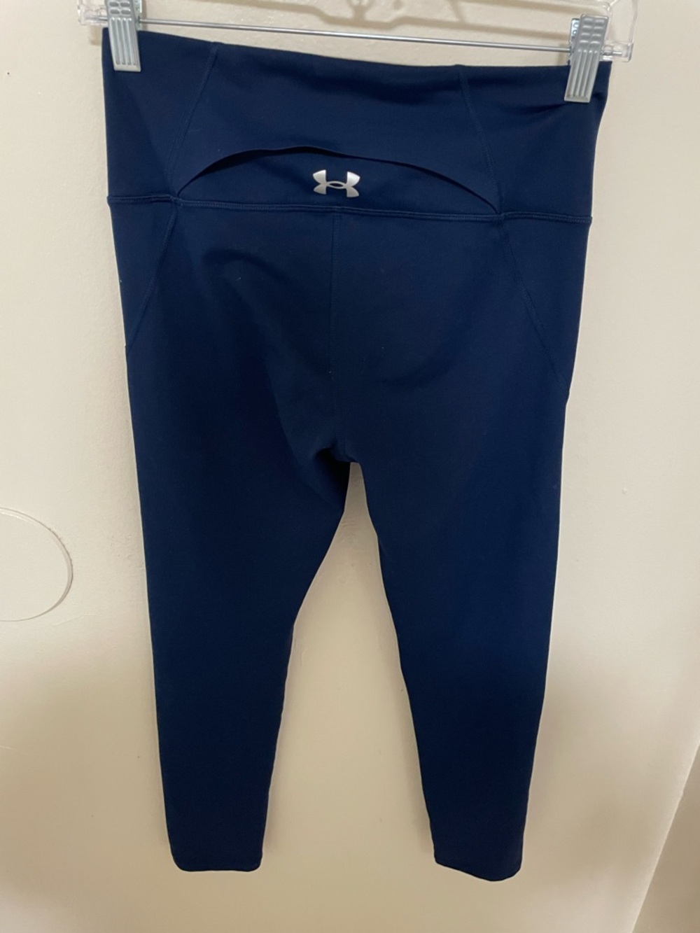 ✨Women’s Under Armour Navy Blue Leggings Size S - Picture 6 of 7